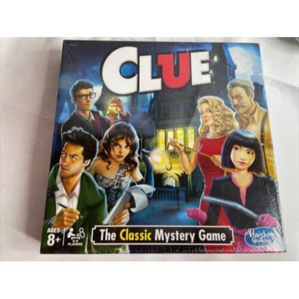 Hasbro Clue The Classic Mystery Board Game - A5826079